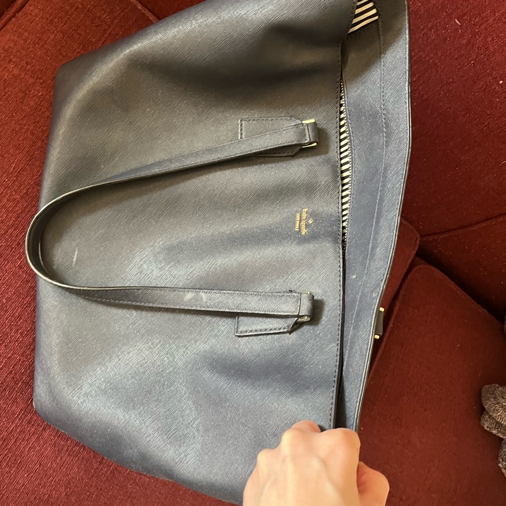 Elegant Kate Spade Cameron Street Medium Harmony Blazer Blue Tote Bag